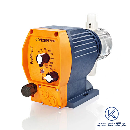 Solenoid metering pump